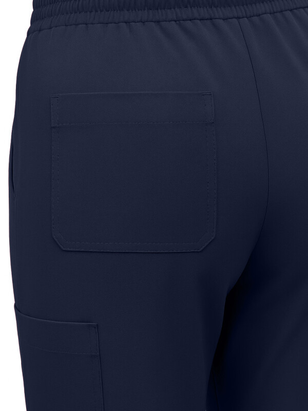 Pull-on Trousers Women SAKURA, midnight blue M