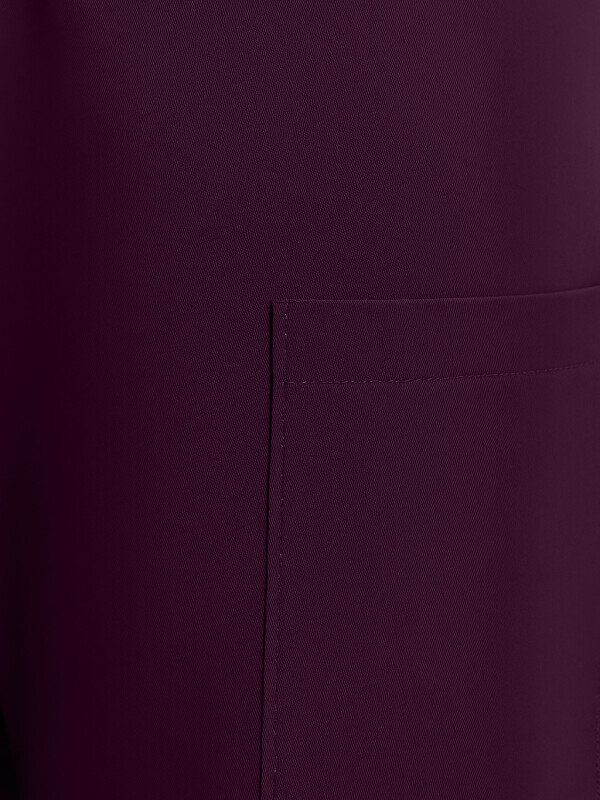 Pull-on Trousers Women SAKURA, aubergine M