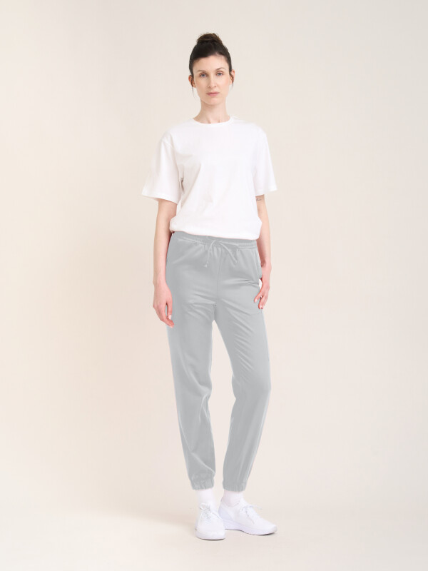 Pull-on Trousers Women SAKURA, chalk M