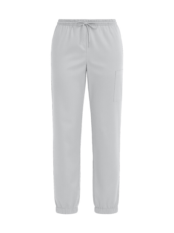 Pull-on Trousers Women SAKURA, chalk M