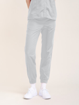 Pull-on Trousers Women SAKURA, chalk M