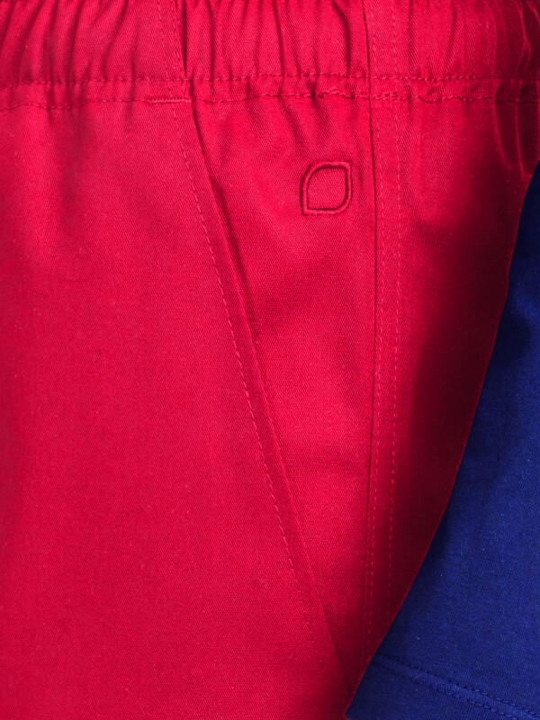 Pull-on Trousers Unisex SENDAI, chili M