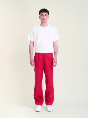 Pull-on Trousers Unisex SENDAI, chili M