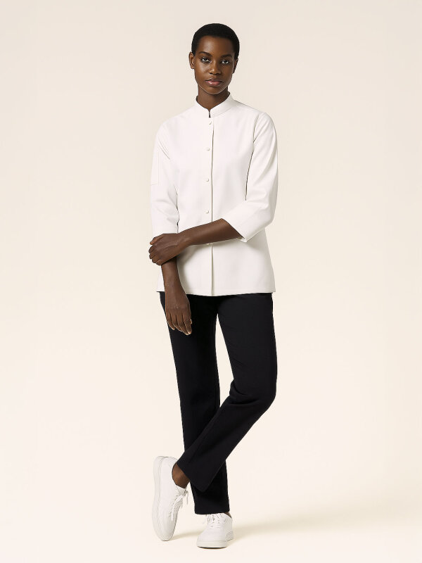 Kochjacke langarm SOLE, white M