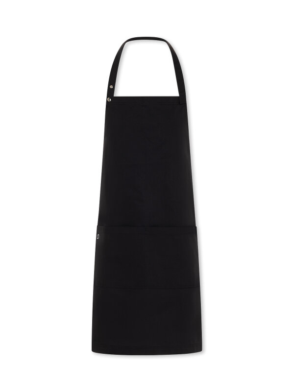 long bib apron, PIKE, black