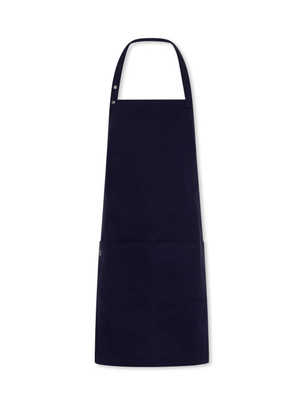 long bib apron, PIKE, navy
