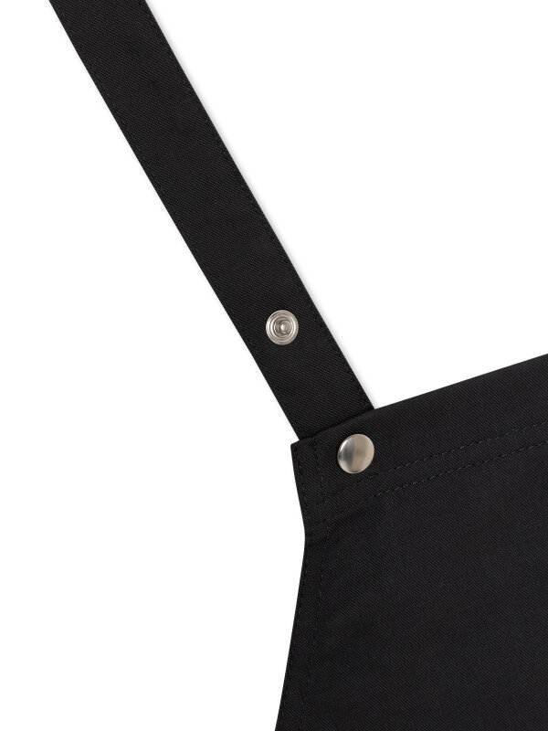 long bib apron, PIKE, anthracite