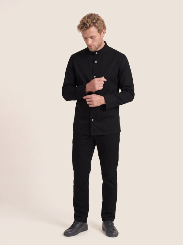 Chef&rsquo;s jacket long sleeve BENI, black M