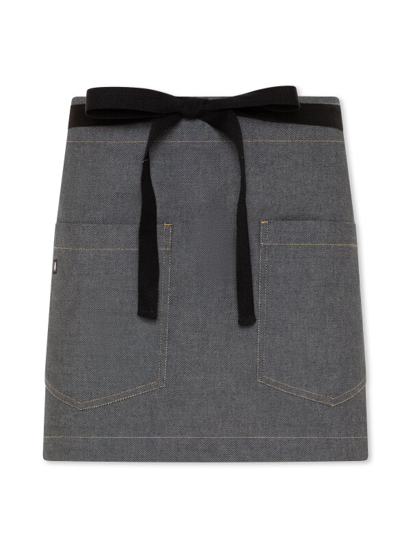 denim service apron, DUBLIN, grey