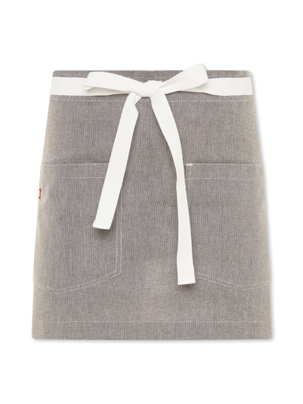 service apron, SALT&amp;PEPPER grey melange