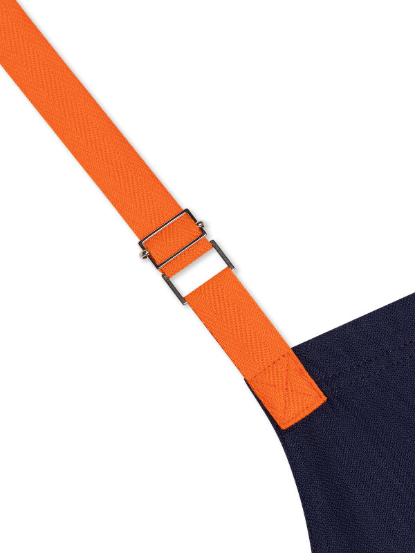 long bib apron, OVEN, vitelotte