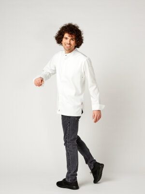 Chefs jacket long sleeve RAY, white M