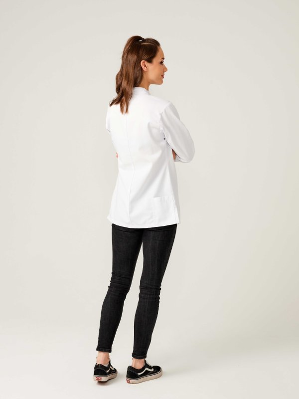 Chefs jacket long sleeve RAY, white 2XL