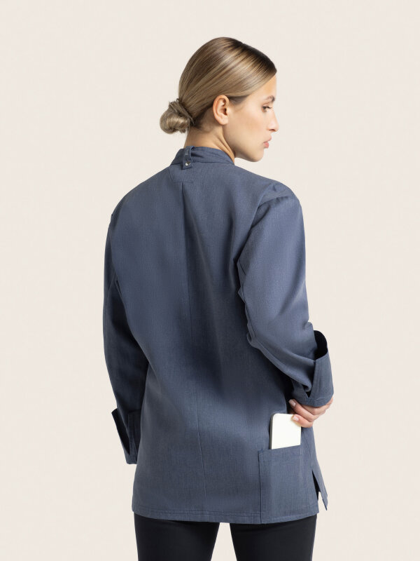 Kochjacke langarm RAY 2.0, denim look S