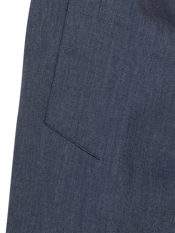 Chefs jacket long sleeve RAY 2.0, denim look M