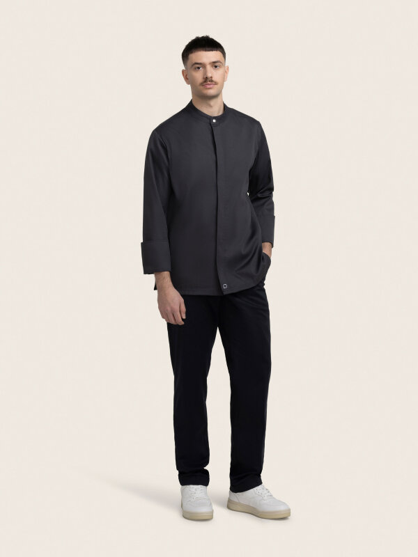 Chefs jacket long sleeve RAY 2.0, anthracite M