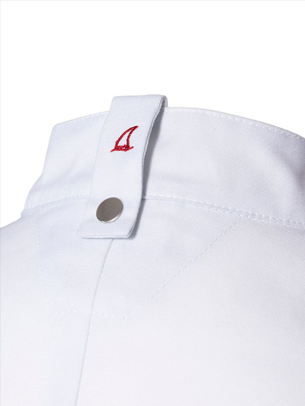 short sleeve chefs jacket OYSTER, white 2XL