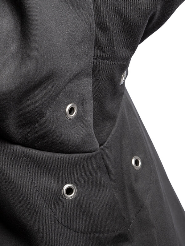 short sleeve chefs jacket OYSTER, bream 3XL