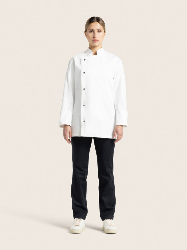 long sleeve chefs jacket, RIVOLI white XS