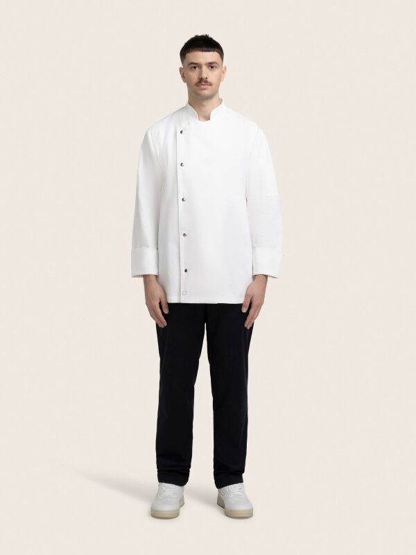 long sleeve chefs jacket, RIVOLI white L