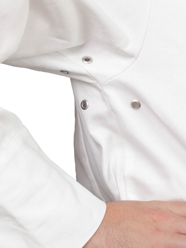 long sleeve chefs jacket, RIVOLI white 4XL