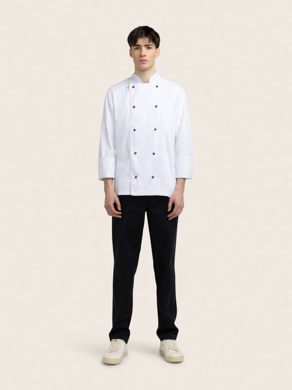 long sleeve chefs jacket, RUBANO white XS