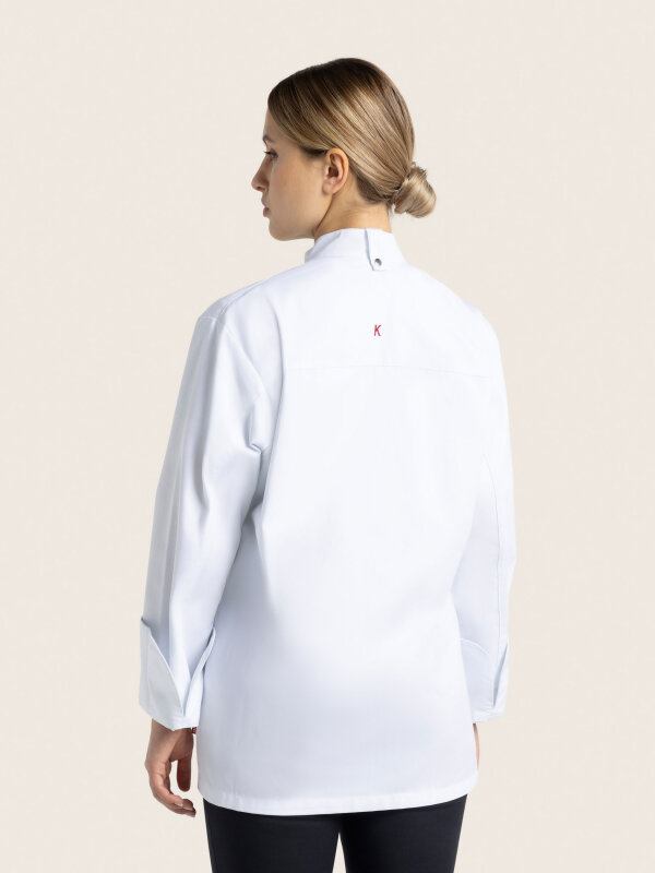 long sleeve chefs jacket, RUBANO white XS