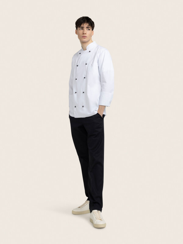 long sleeve chefs jacket, RUBANO white XS