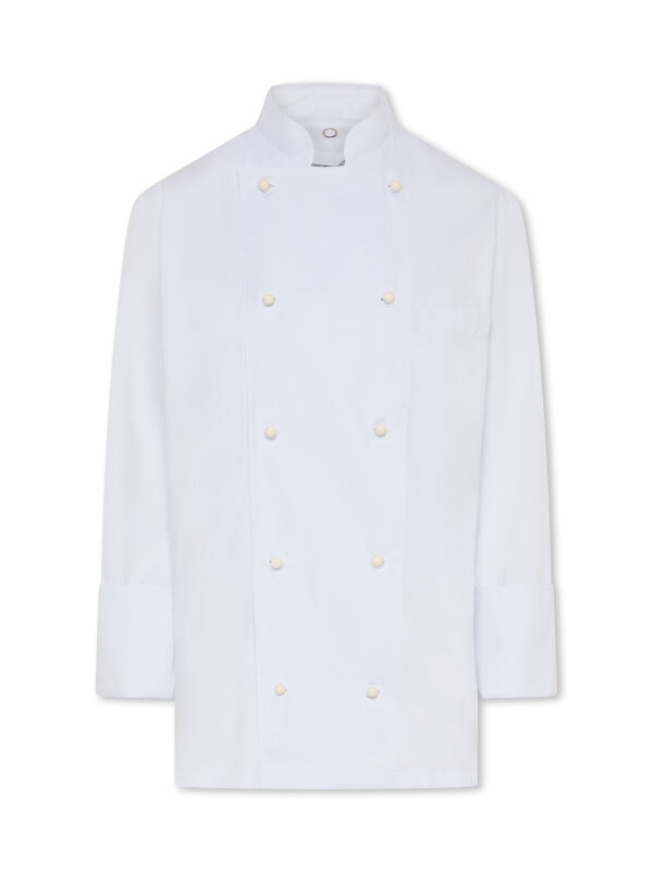 long sleeve chefs jacket, RUBANO white XS