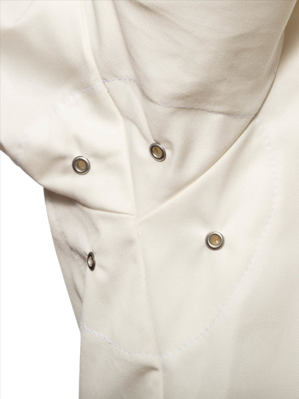 womens long sleeve chefs jacket, JAFFA natural L