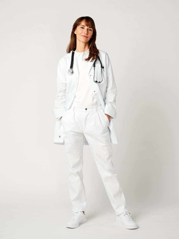 Kittel Unisex KAZO, white M