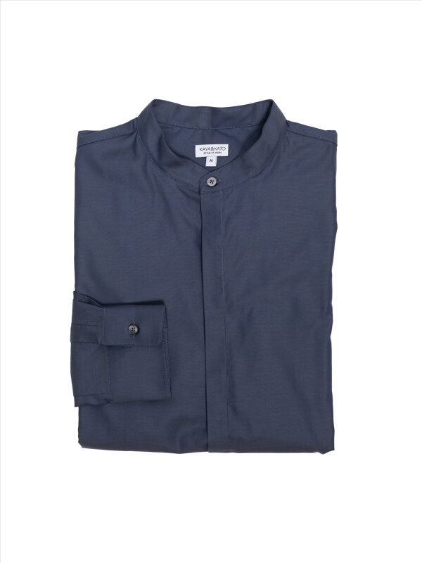 shirt BEVER, greyblue XS