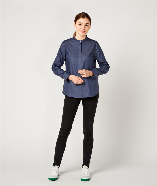 blouse MALOJA, greyblue XL