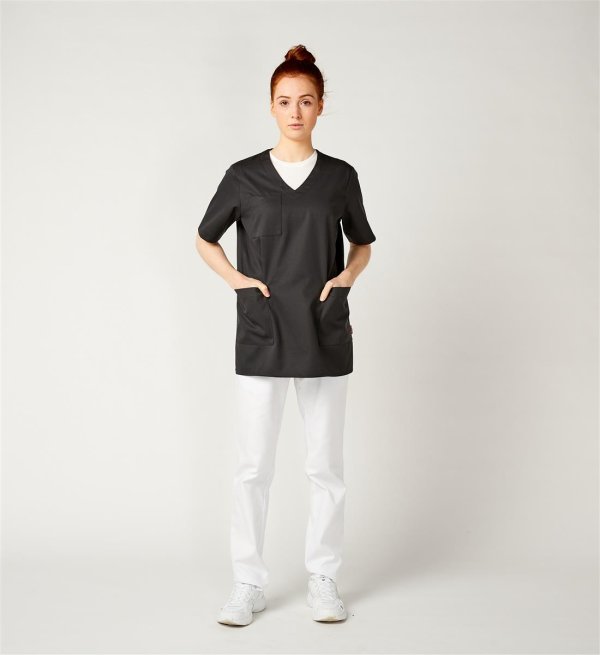 Kasack Unisex KALUGA, anthracite XS