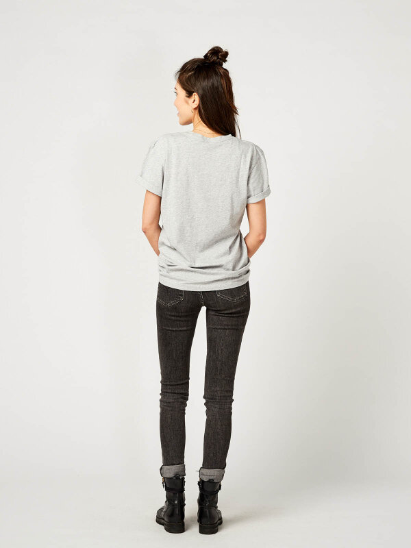 T-Shirt Unisex PORTO, grey melange M