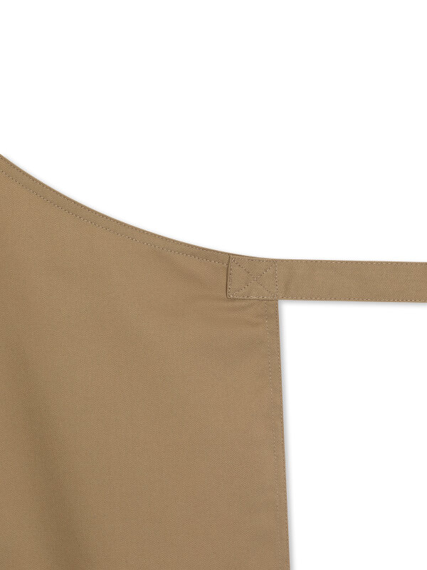 long bib apron, OSCAR, ginger