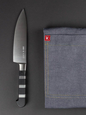 gift set chefs knife 1905 & bib apron