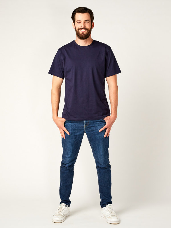 T-Shirt Unisex PORTO 2.0, dark blue XL