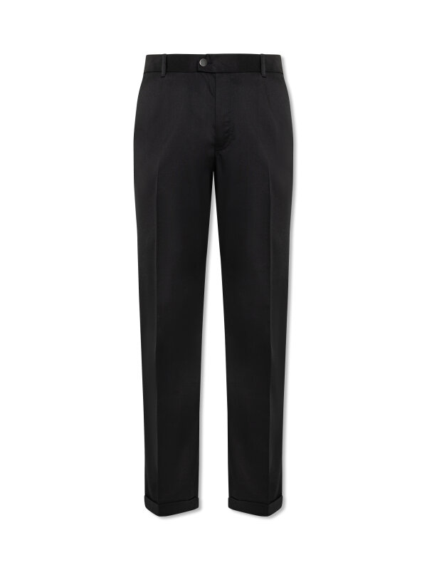 chino men, TURIN black M Regular